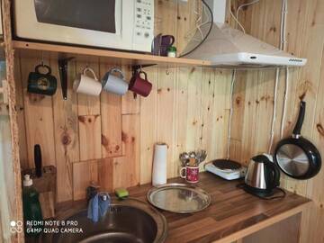 Фото номера Небольшой двухместный номер с 2 отдельными кроватями Кемпинги E.A.MINIKAMP г. Lelle 7